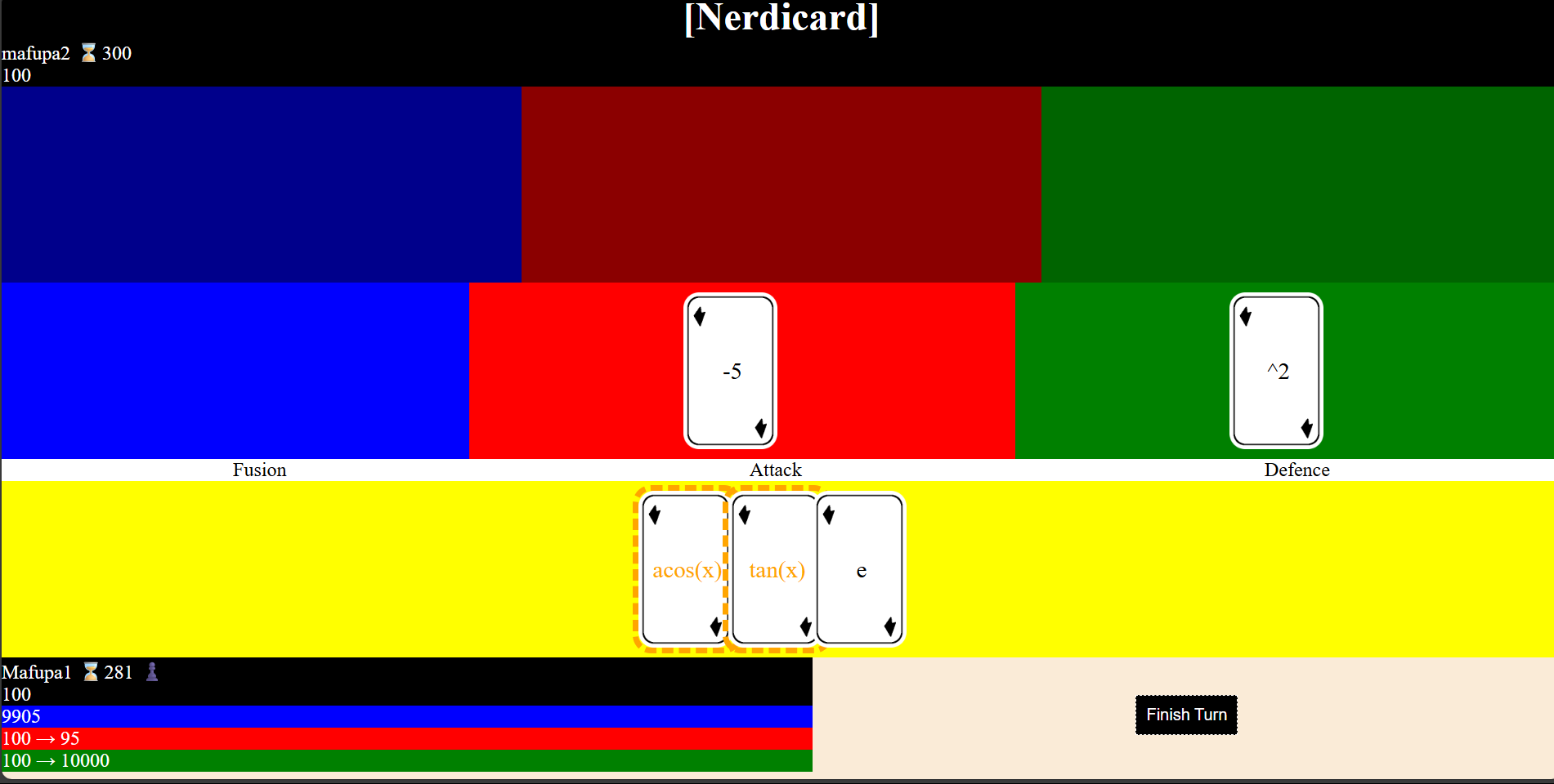 Nerdicard fields